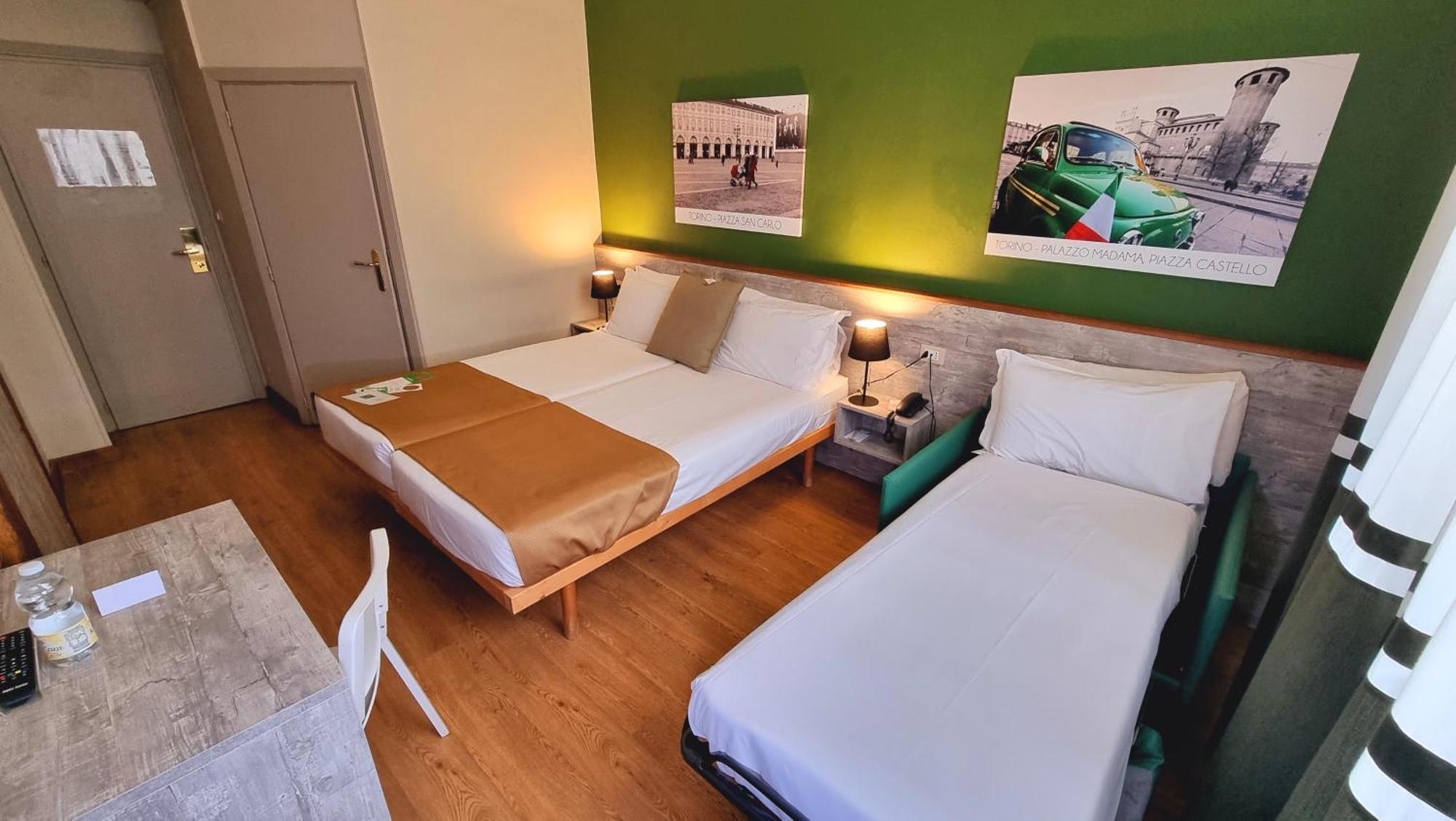 Green Class Hotel Astoria Turin Zimmer foto