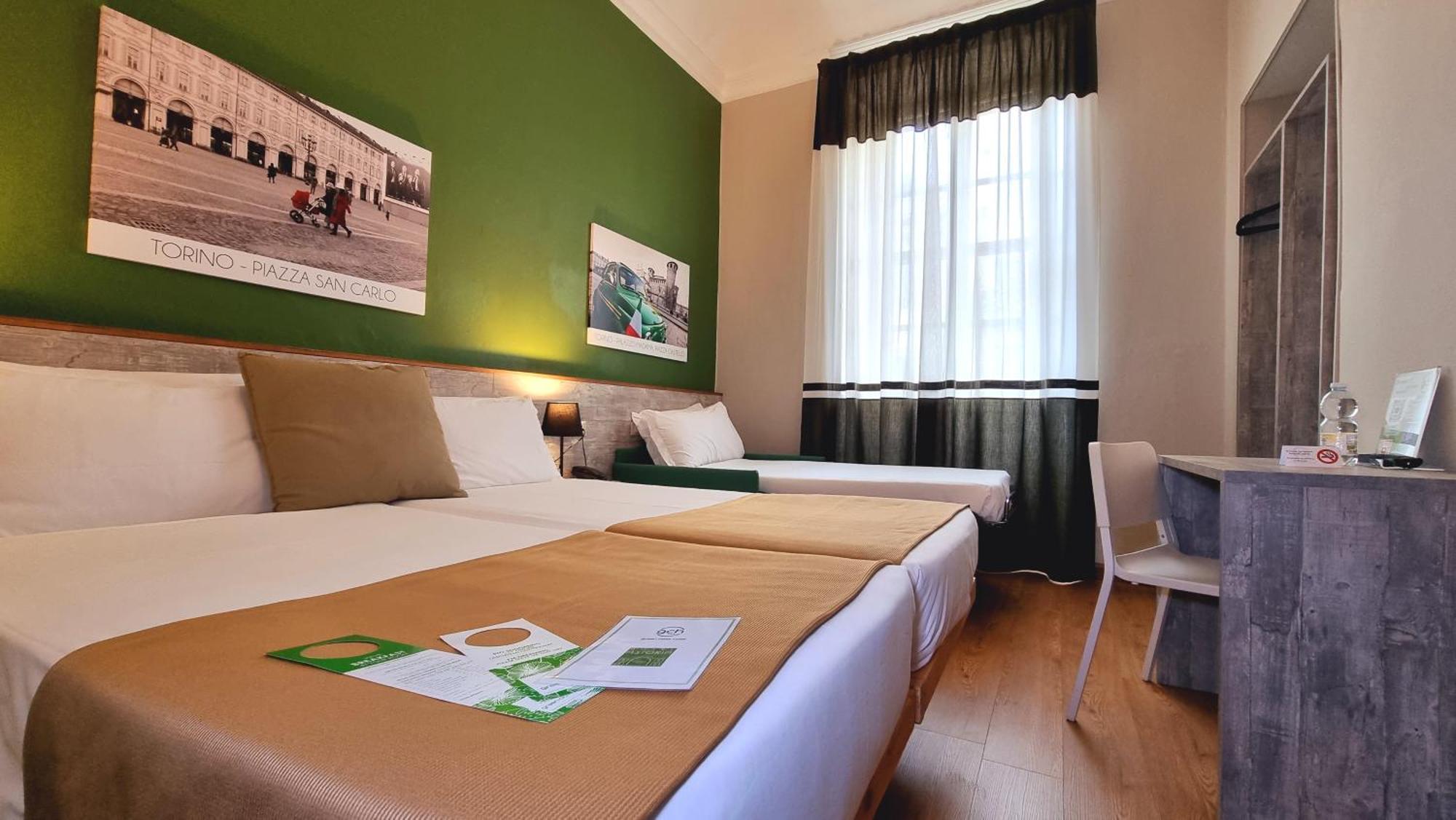 Green Class Hotel Astoria Turin Zimmer foto